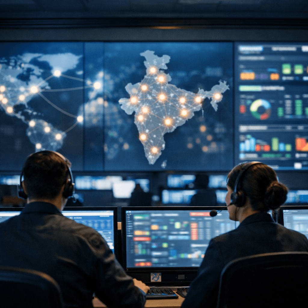 NOC Management Across 45 ISRO Centers (ISTRAC)